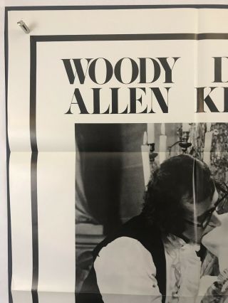 LOVE,  DEATH Movie Poster (VeryFine) One Sheet ' 75 Woody Allen Diane Keaton 3753 2
