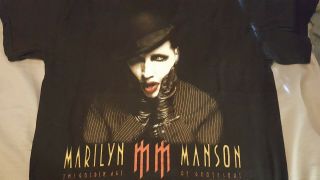 Marilyn Manson Golden Age Of Grotesque T Shirt Size L 2003 Never Worn