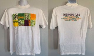 1997 Vtg Elton John The Big Picture Europe Tour Concert T - Shirt Sz Large L