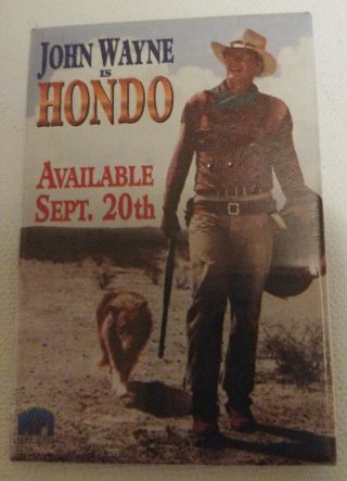 Vintage 1994 Hondo Movie Promo Pinback Button John Wayne Rare