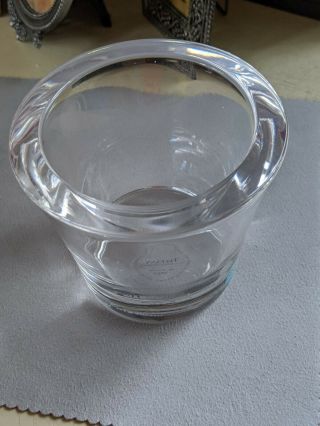 Tiffany Crystal Candle Holder 3 And 1/4 Inch Tall,  Made in Germany 1 - 1/2 lbs. 6