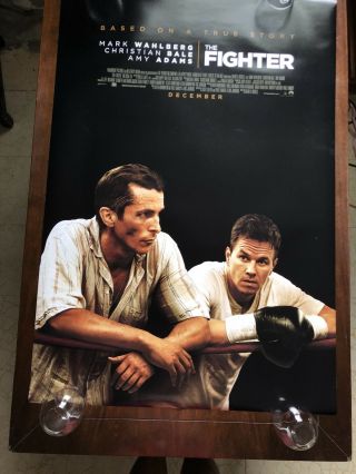 The Fighter - Double Sided 27x40 Theater Movie Poster Mark Wahlberg