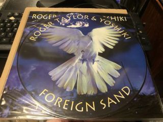 Queen Roger Taylor Foreign Sand Numbered 12” Picture Disc U.  K.  Vinyl
