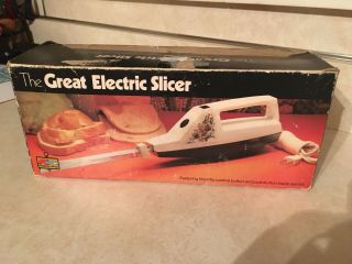 Vintage K - Mart Spice Of Life Great Electric Slicer Box
