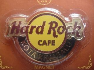 Hard Rock Cafe Kota Kinabalu Classic Logo Magnet In