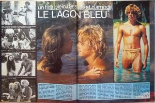 Christopher Atkins Shirtless_brooke Shields = 2 Pages 1981 French Clipping