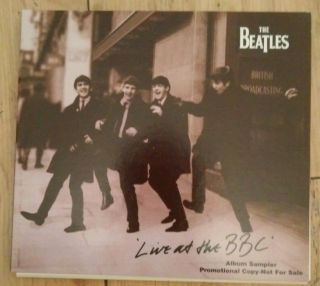 Beatles ' Live at The BBC ' Promo Album Sampler CD & Retail Point of Display 3