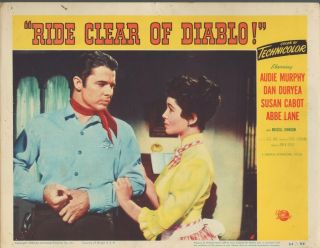 Ride Clear Of Diablo (1954) 11x14 Lobby Card 5