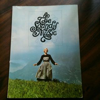 1965 The Sound Of Music Program Book Julie Andrews