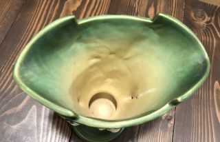 Vintage Roseville Pottery Green Snowberry Vase 1V2 - 12 8