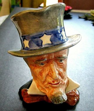 Vintage Royal Winton Grimwades Porcelain Uncle Sam Creamer