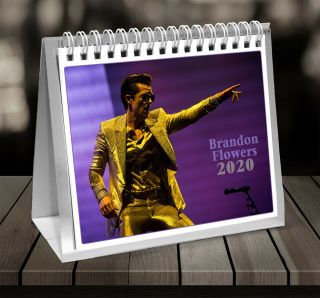 Brandon Flowers The Killers 2020 Desktop Calendar On Special