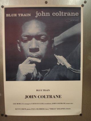 John Coltrane Blue Train Poster 24x34 " 69