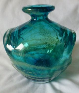 Mdina Glass Vase By Michael Harris