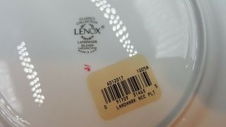 Lenox Landmark Platinum Accent Plate USA 3