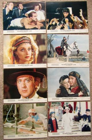 Worlds Greatest Lover 1977 Set Of 8lc 