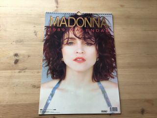 Madonna The Official 1989 Calendar