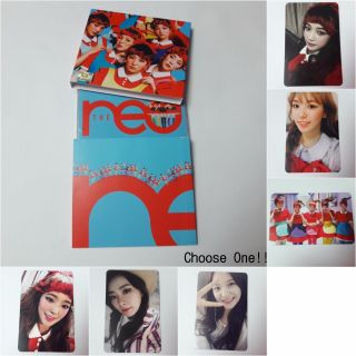 Red Velvet 1st Album The Red Cd Booklet Selected Photocard K - Pop Opened Sm Idol