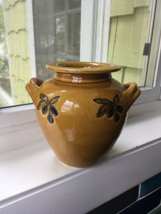 Vintage French Ceramic Planter Soleil De Provence