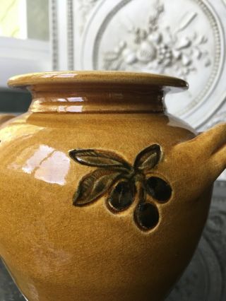 Vintage French Ceramic Planter Soleil De Provence 2