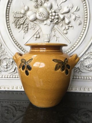 Vintage French Ceramic Planter Soleil De Provence 4