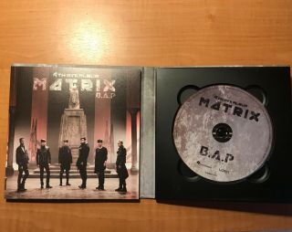 K - POP BAP SIGNED Matrix 4th Mini Album Jongup Photocard MWave Meet & Greet 2