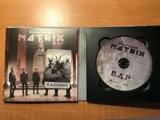 K - POP BAP SIGNED Matrix 4th Mini Album Jongup Photocard MWave Meet & Greet 3