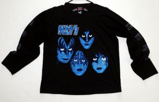 Kiss Band Creatures Of The Night Long Sleeve Shirt Gene Simmons Frehley Carr