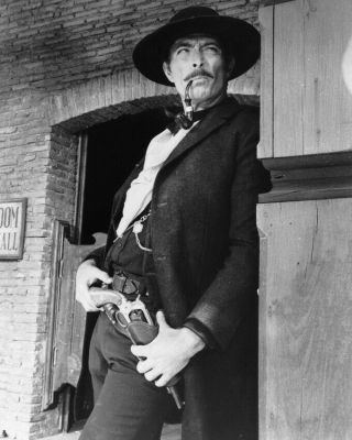 Lee Van Cleef The Good Bad And The Ugly Iconic Photo Smoking Pipe 8x10 Photo
