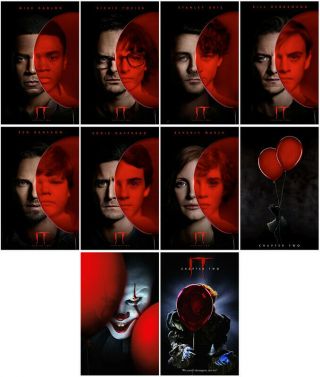It Chapter Two Movie 2019 Card Sticker Promo Poster Sticker Collect - Uu981yeq