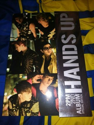2pm Hands Up Cd Dvd Limited Edition With Forlder