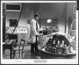 Horror The Curse Of The Fly 1965 Promo Photo Mad Scientist Laboratory
