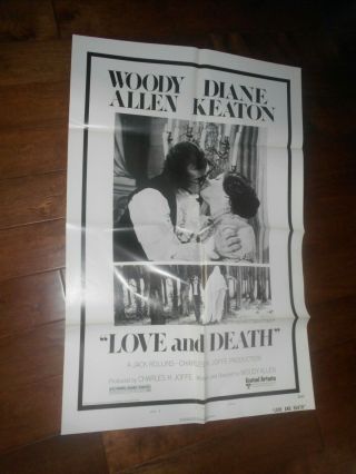 Love And Death 3 One Sheet Posters Woody Allen Diane Keaton