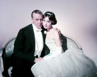 Love In The Afternoon Audrey Hepburn Gary Cooper On Chair 8x10 Photo
