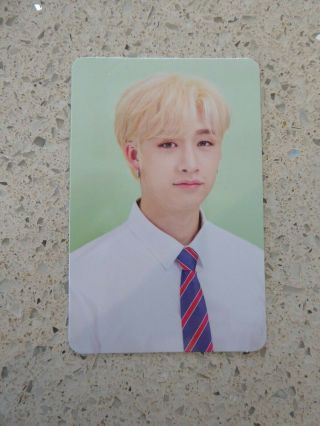 Official Stray Kids Hi - Stay Tour Final In Seoul Photocard - Bang Chan Green Ver