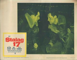 Stalag 17 (r1959) 11x14 Lobby Card 3