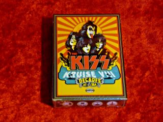 Kiss Official Kiss Kruise Viii Playing Cards