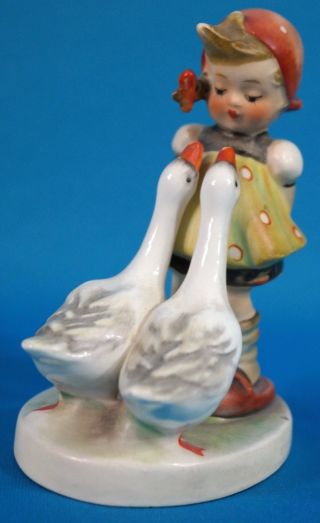 Hummel Goebel Figurine " Goose Girl " 47 Tmk3