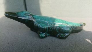 Stunning Find Rare Blue Mountain Pottery Alligator