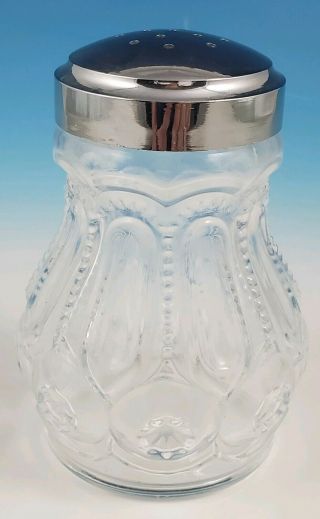 Lg Wright Moon And Stars Pattern Clear Cheese Sugar Shaker
