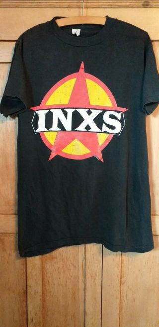 Inxs Calling All Nations Tour T - Shirt Size M 1988
