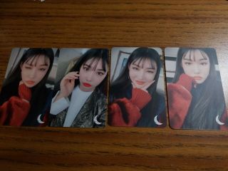 Kpop Chungha Limited Photocard - Official Fan Meeting Byulharang Set Of 4