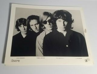 The Doors Publicity Photo 8 " X10 " Elektra Records Jim Morrison Ray Robbie John