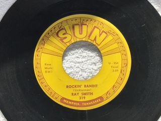 Ray Smith Sun 45 Record 319 " Sail Away  Rockin 