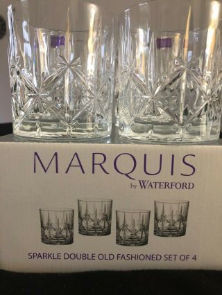 Marquis By Waterford Double Old Fashion - Set Of 4 -
