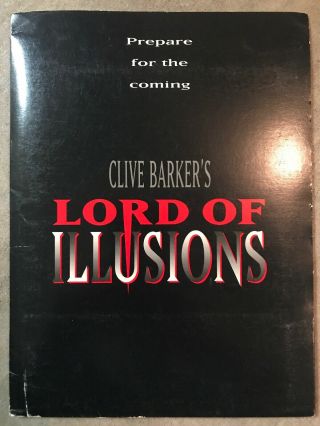 Clive Barker‘s Lord Of Illusions Press Kit 1995 Complete