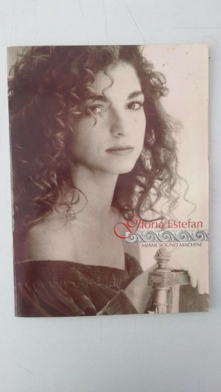 Gloria Estefan Miami Sound Machine Get On Your Feet 1989 - 90 Tour Programme Book