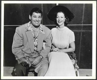Loretta Young 1950s Candid Promo Photo