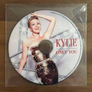 Kylie Minogue Scarce " Only You " Promo Picture Cd Europe Christmas James Corden