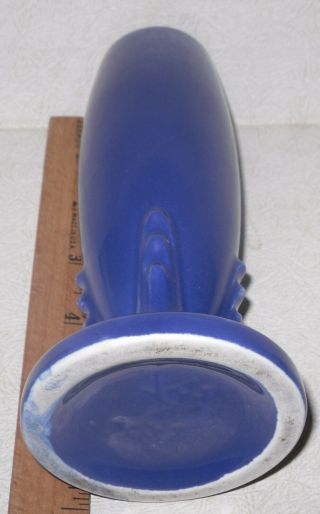VINTAGE Homer Laughlin Fiesta Ware Cobalt Blue Bud Vase HLC USA Pottery 3
